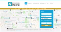 Desktop Screenshot of ginecologosmadrid.org